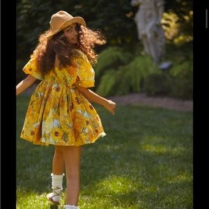 Selkie Vincent Van Gogh has organza dress size xs